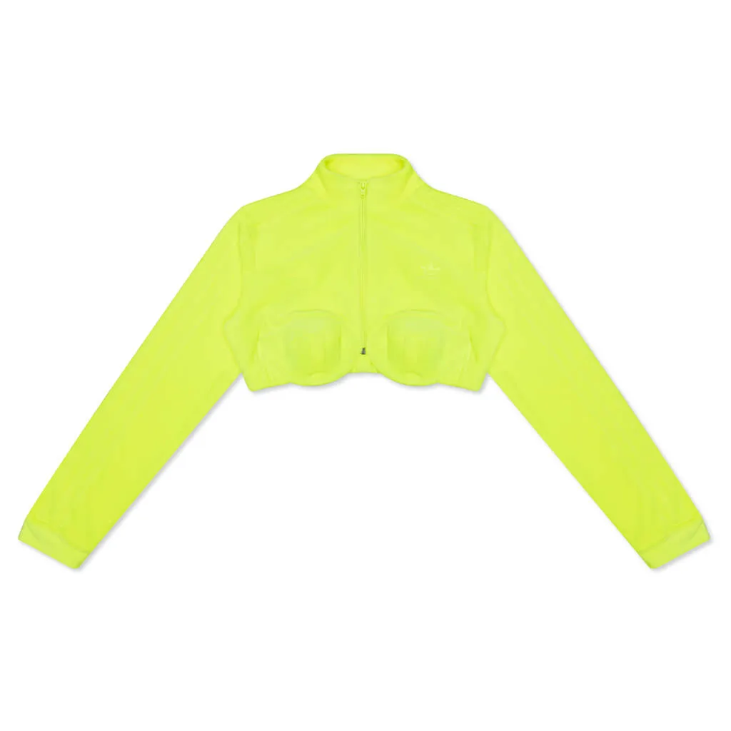 Adidas Originals x Jeremy Scott Women's Track Top - Solar Yellow